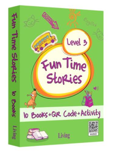 Fun Time Stories Level 3 (10 Books + CD + Activity) | Kitap Ambarı