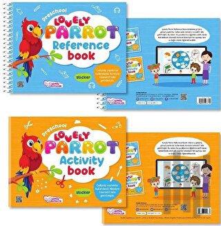 Lovely Parrot Reference - Activity Book (2 Kitap - Puzzle Hediyeli) | 