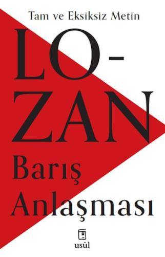 Lozan Barış Anlaşması | Kitap Ambarı