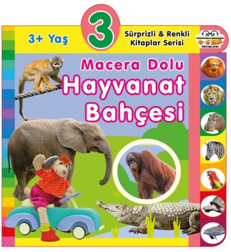 3+ Yaş Macera Dolu Hayvanat Bahçesi (Ciltli) | Kitap Ambarı