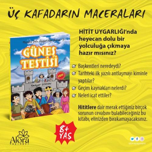 Macera Dolu Uygarlıklar - 3 Güneş Testisi - Hitit | Kitap Ambarı