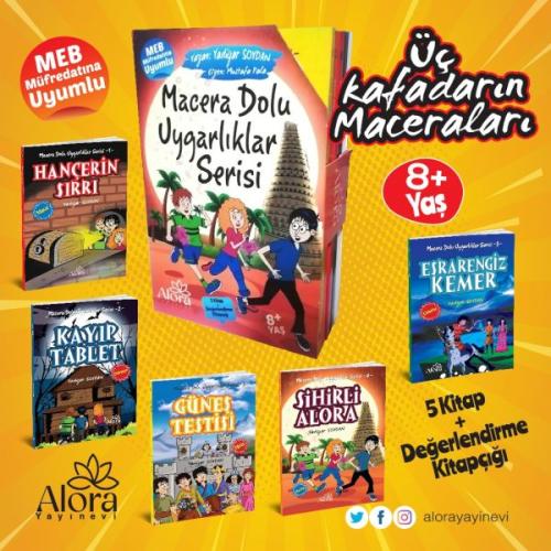 Macera Dolu Uygarlıklar (9+ yaş) Serisi 5 Kitap + Değerlendirme | Kita