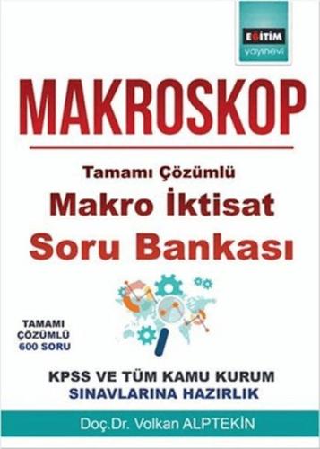 Makroskop-Tamamı Çözümlü Makro İktisat Soru Bankası | Kitap Ambarı