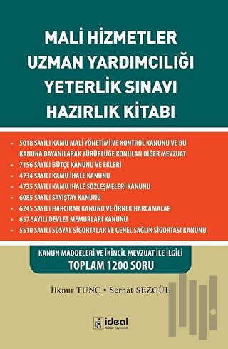 Mali Hizmetler Uzman Yardımcılığı Yeterlik Sınavı Hazırlık Kitabı | Ki