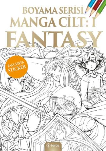 Manga Boyama Cilt I: Fantasy | Kitap Ambarı