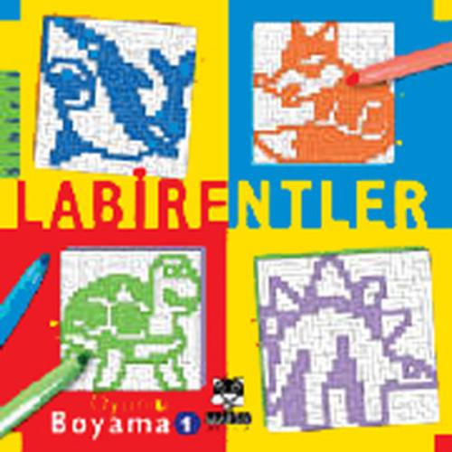 Marsık Labirentler-Oyunlu Boyama | Kitap Ambarı