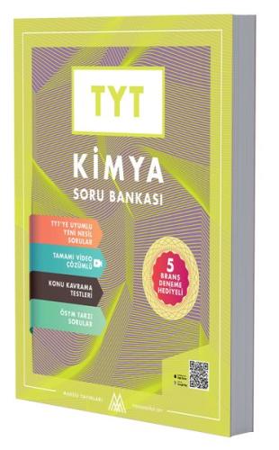 TYT Kimya Soru Bankası 5 Deneme Hediyeli-Video Çözümlü | Kitap Ambarı