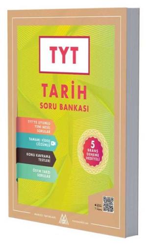 TYT Tarih Soru Bankası 5 Deneme Hediyeli-Video Çözümlü | Kitap Ambarı