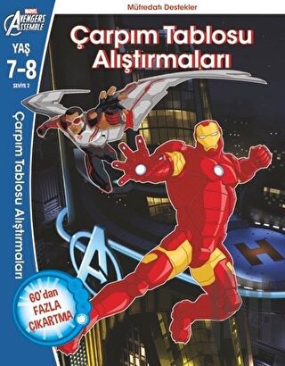 Marvel Avengers Assemble - Çarpım Tablosu Alıştırmaları | Kitap Ambarı