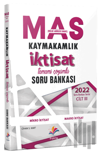 MAS İktisat Tamamı Çözümlü Soru Bankası | Kitap Ambarı