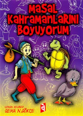 Masal Kahramanlarını Boyuyorum | Kitap Ambarı