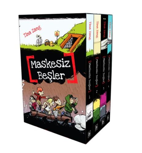 Maskesiz Beşler Serisi - 4 Kitap | Kitap Ambarı