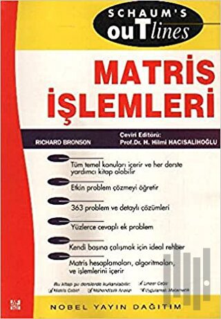 Matris İşlemleri | Kitap Ambarı