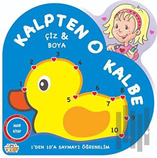 Mavi Kitap - Kalpten Kalbe - Çiz/Boya | Kitap Ambarı