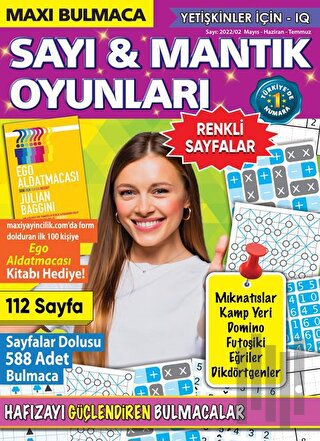 Maxi Sayı ve Mantık Oyunları 6 | Kitap Ambarı