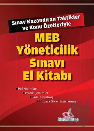 MEB Yöneticilik Sınavı El Kitabı | Kitap Ambarı