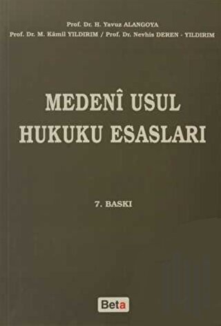 Medeni Usul Hukuku Esasları | Kitap Ambarı