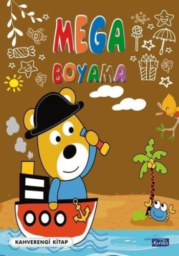 Mega Boyama-Kahverengi Kitap | Kitap Ambarı