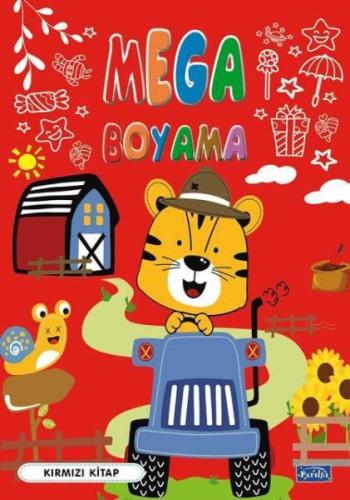 Mega Boyama-Kırmızı Kitap | Kitap Ambarı