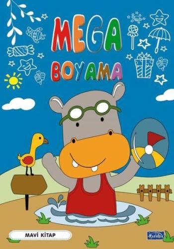 Mega Boyama-Mavi Kitap | Kitap Ambarı