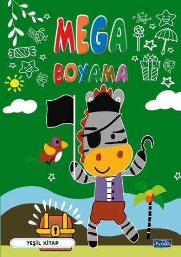 Mega Boyama-Yeşil Kitap | Kitap Ambarı