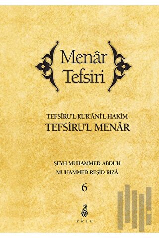 Menar Tefsiri 6. Cilt (Ciltli) | Kitap Ambarı