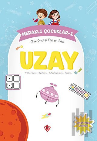 Meraklı Çocuklar 1 Okul Öncesi Eğitim Seti Uzay | Kitap Ambarı