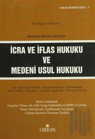 Meslek Sınavları İçin İcra ve İflas Hukuku ve Medeni Usul Hukuku | Kit