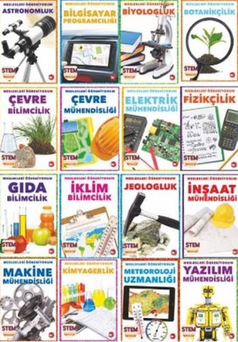 Meslekleri Öğreniyorum Seti - 16 Kitap | Kitap Ambarı