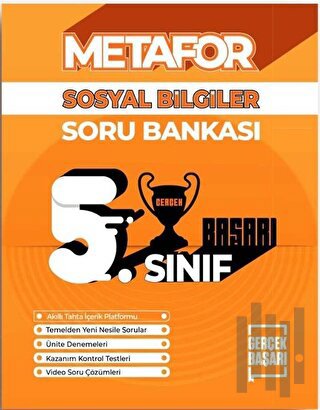 Metafor 5. Sınıf Sosyal Bilimler Soru Bankası | Kitap Ambarı