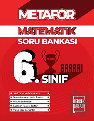 Metafor 6. Sınıf Matematik Soru Bankası | Kitap Ambarı