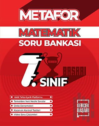 Metafor 7. Sınıf Matematik Soru Bankası | Kitap Ambarı