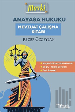 Mevki Anayasa Hukuku Mevzuat Çalışma Kitabı | Kitap Ambarı