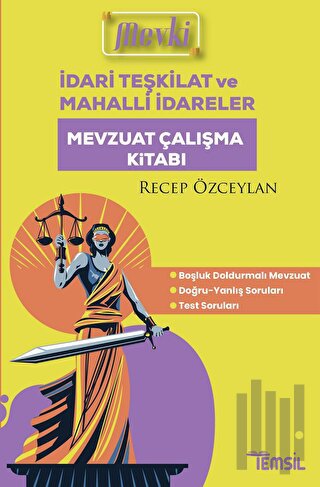 Mevki Dari Teşkilat Ve Mahalli İdareler Mevzuat Çalışma Kitabı | Kitap