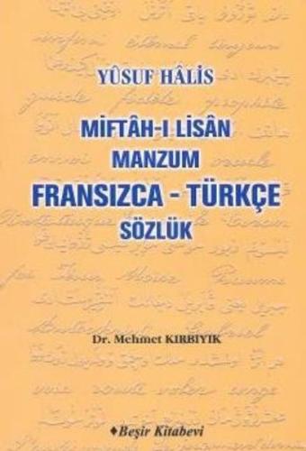 Miftah-ı Lisan Manzum Fransızca - Türkçe Sözlük | Kitap Ambarı