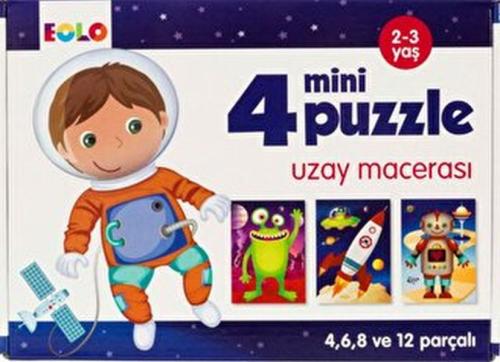 Mini Puzzle-Uzay Macerası | Kitap Ambarı