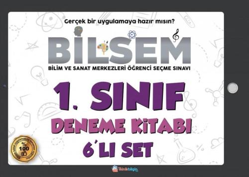 Minik Bilgin Bilsem 1. Sınıf Deneme Kitabı 6'lı Set | Kitap Ambarı