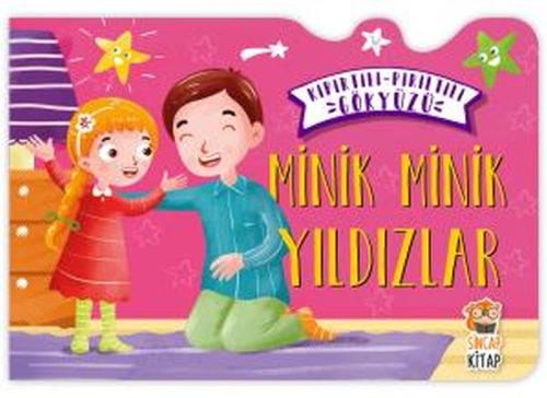 Minik Minik Yıldızlar - Kıpırtılı Pırıltılı Gökyüzü (Ciltli) | Kitap A