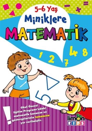 5-6 Yaş Miniklere Matematik | Kitap Ambarı