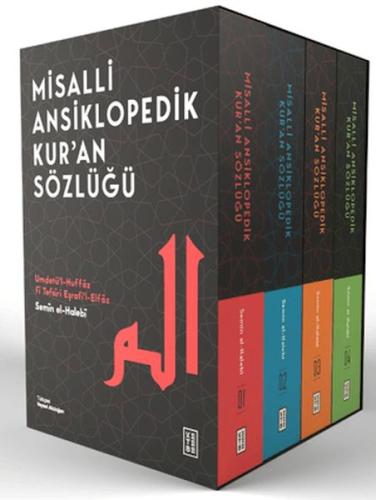 Misalli Ansiklopedik Kur’an Sözlüğü (4 Cilt - Kutulu) (Ciltli) | Kitap