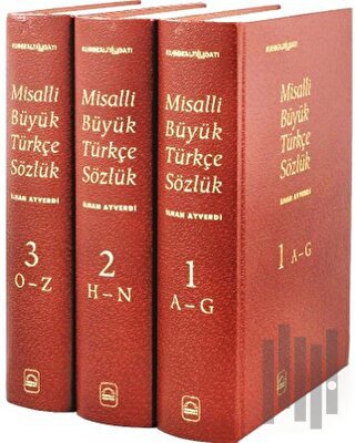 Misalli Büyük Türkçe Sözlük - 3 Cilt Takım (Ciltli) | Kitap Ambarı