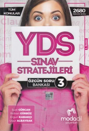 Modadil YDS Sınav Stratejileri 3 Özgün Soru Bankası (Yeni) | Kitap Amb