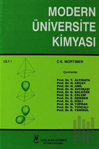 Modern Üniversite Kimyası Cilt 1 | Kitap Ambarı