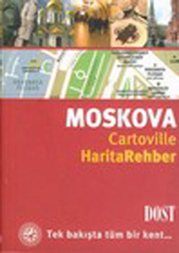 Moskova Cartoville Harita Rehber | Kitap Ambarı