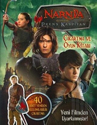 Narnia Günlükleri Prens Kaspiyan Çıkartma ve Oyun Kitabı | Kitap Ambar