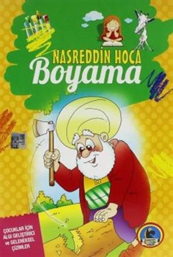 Nasreddin Hoca Boyama - Örnekli Renkli | Kitap Ambarı