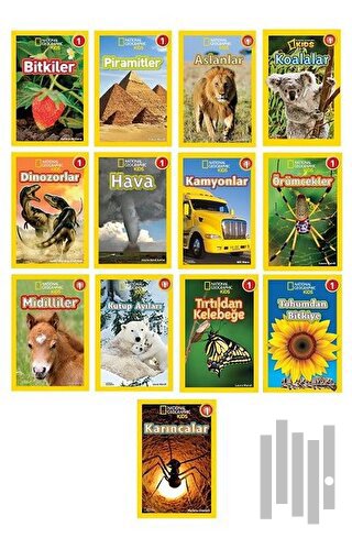 National Geographic Kids Okuma Serisi Seviye 1 Seti (13 Kitap Takım) |