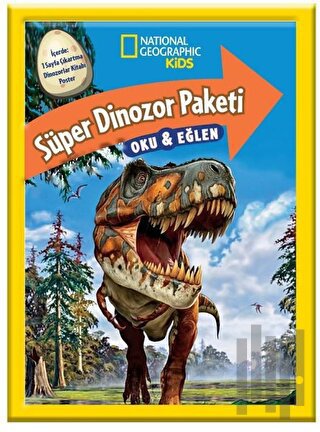 National Geographic Kids - Süper Dinozor Paketi Oku ve Eğlen | Kitap A