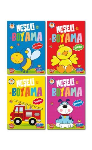 Neşeli Boyama 10 Set +1 Set (44 Kitap) | Kitap Ambarı