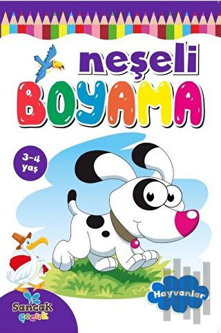 Neşeli Boyama - Hayvanlar | Kitap Ambarı